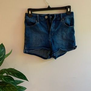 urban outfitters super high rise shorts